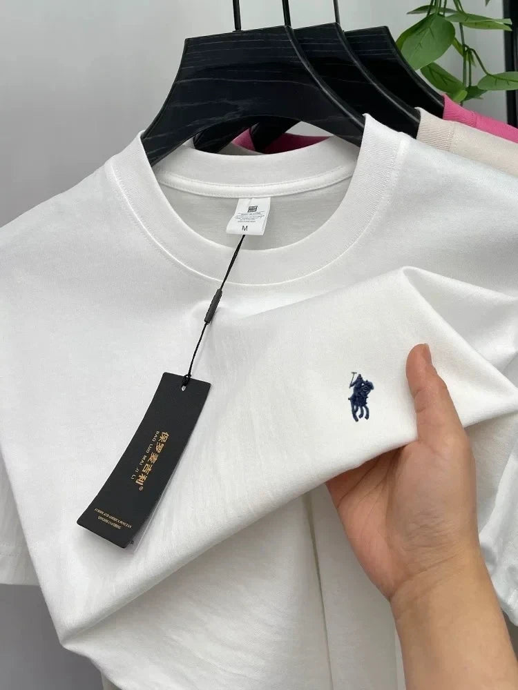 Breathable Cotton Short Sleeve Men T Shirt