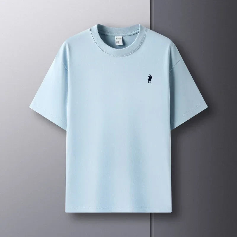 Breathable Cotton Short Sleeve Men T Shirt