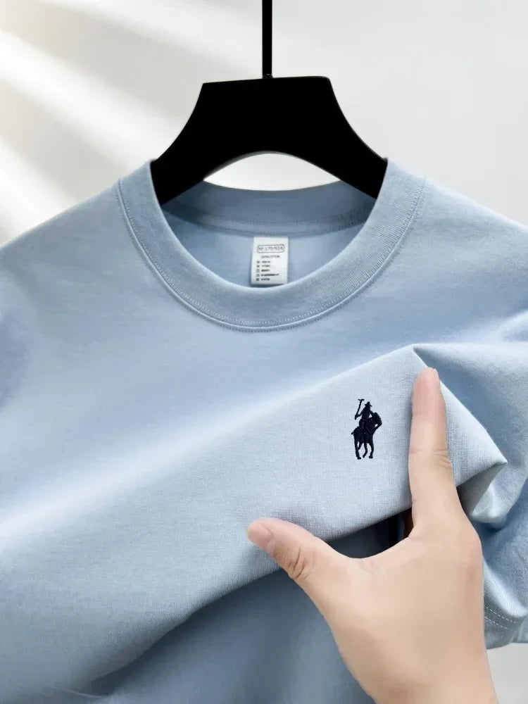 Breathable Cotton Short Sleeve Men T Shirt