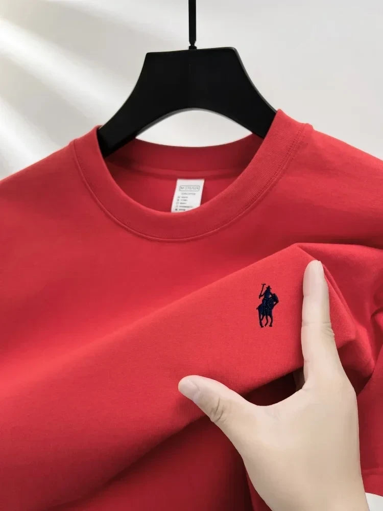 Breathable Cotton Short Sleeve Men T Shirt
