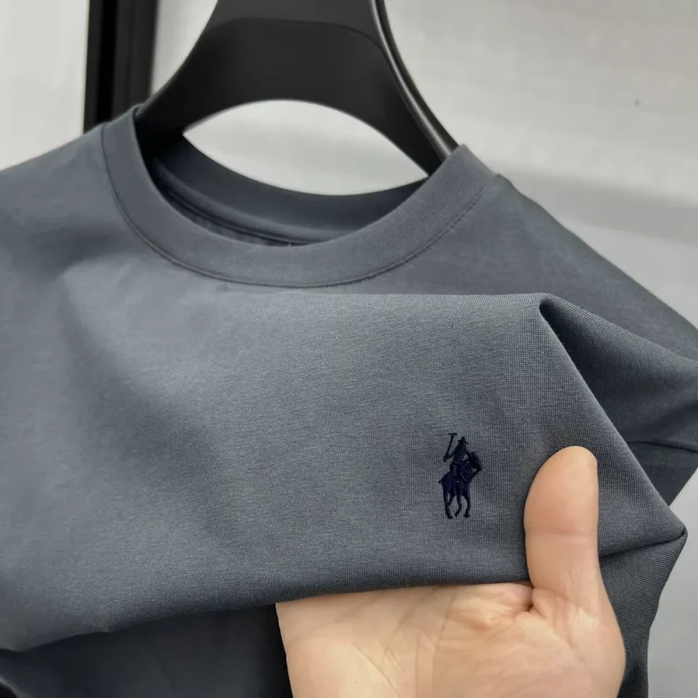 Breathable Cotton Short Sleeve Men T Shirt