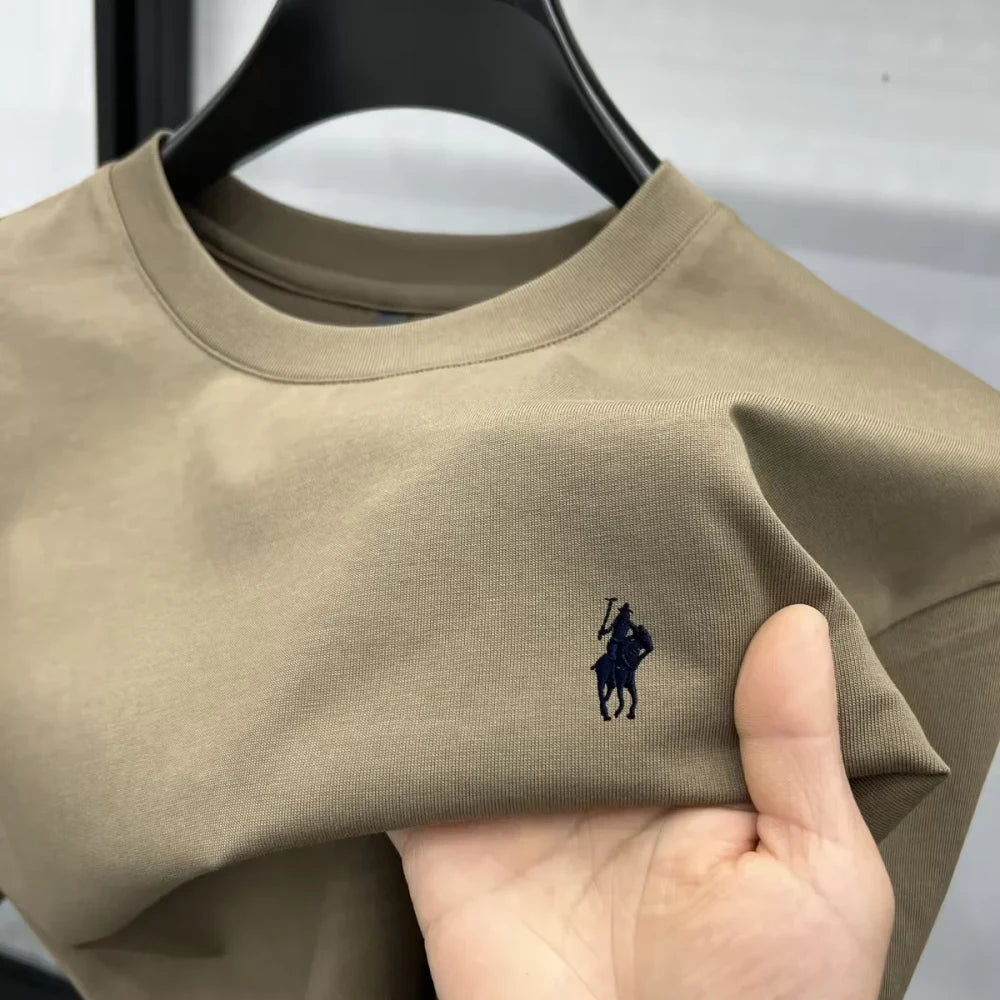 Breathable Cotton Short Sleeve Men T Shirt