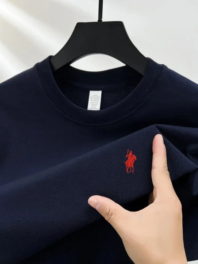 Breathable Cotton Short Sleeve Men T Shirt