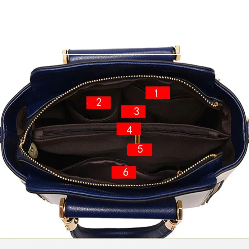PU Leather Casual Shoulder Bag