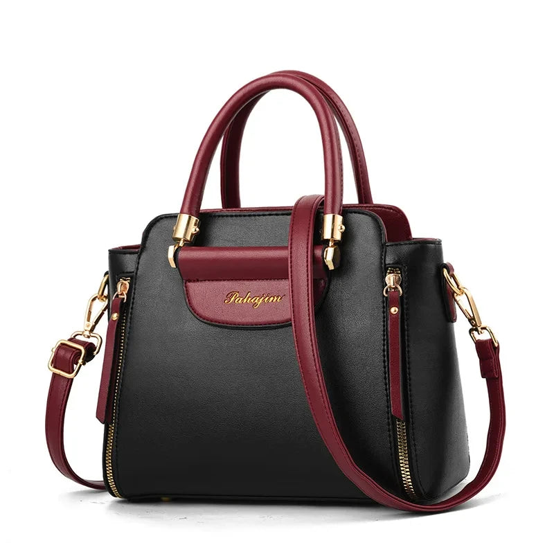 PU Leather Casual Shoulder Bag