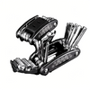 Multifunctional Socket Wrench Set