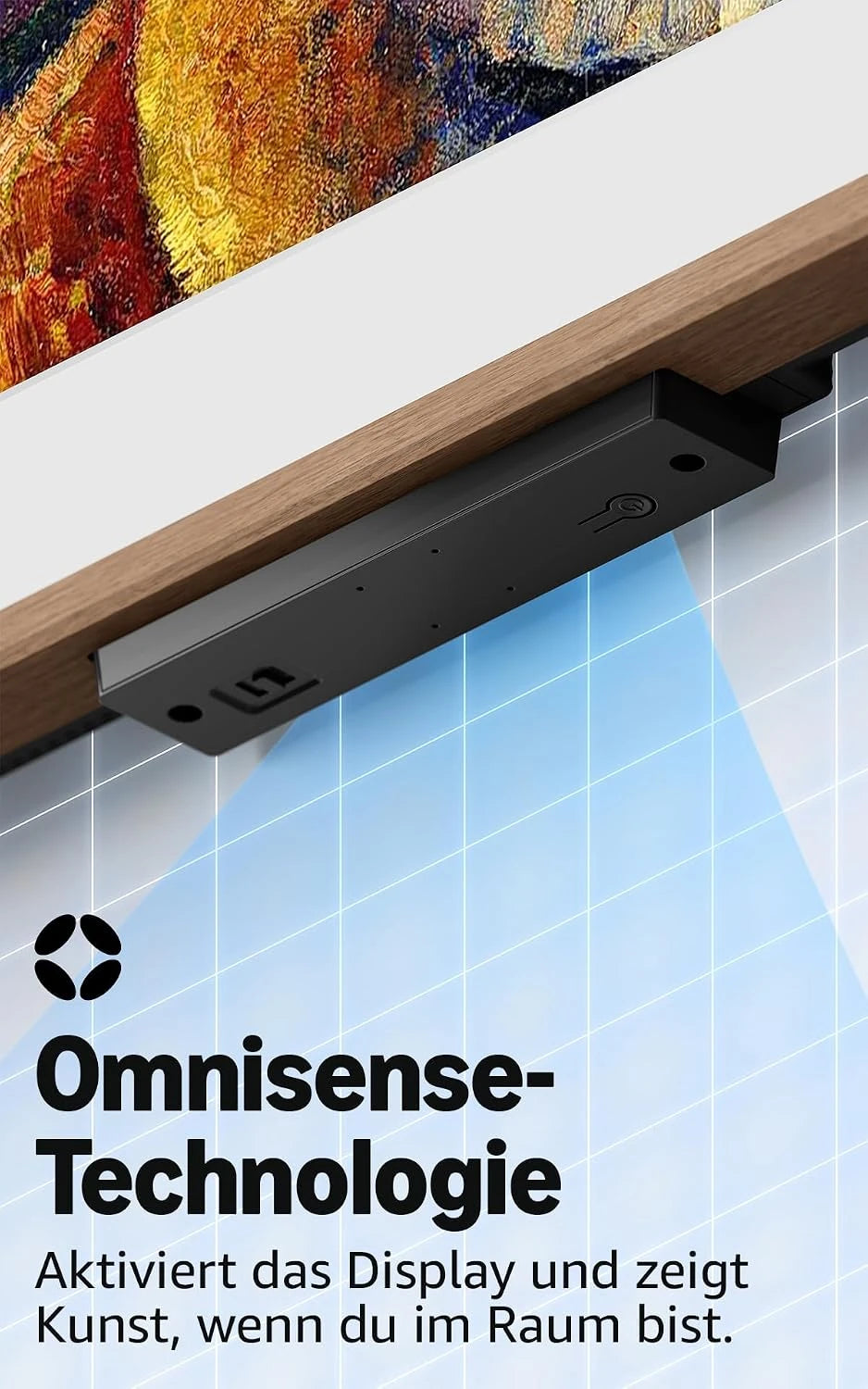 Walnut Smart Art Television