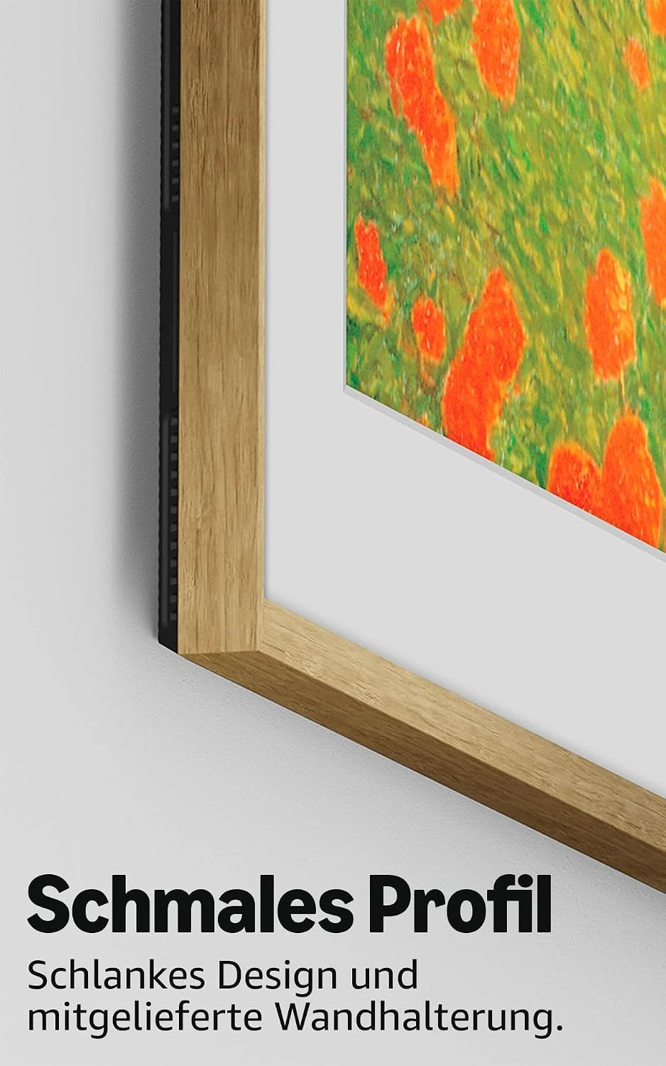 Walnut Smart Art Television