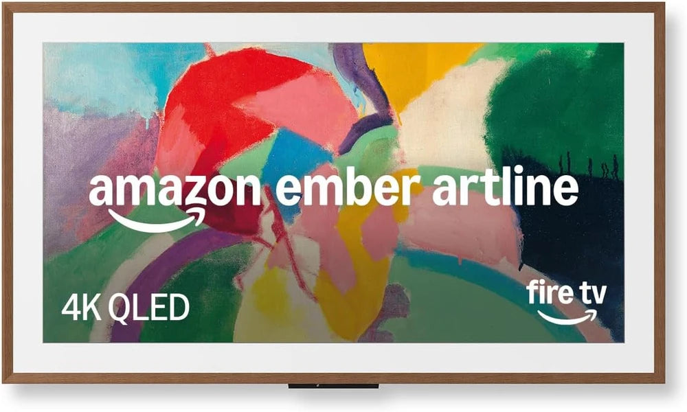 Walnut Smart Art Television