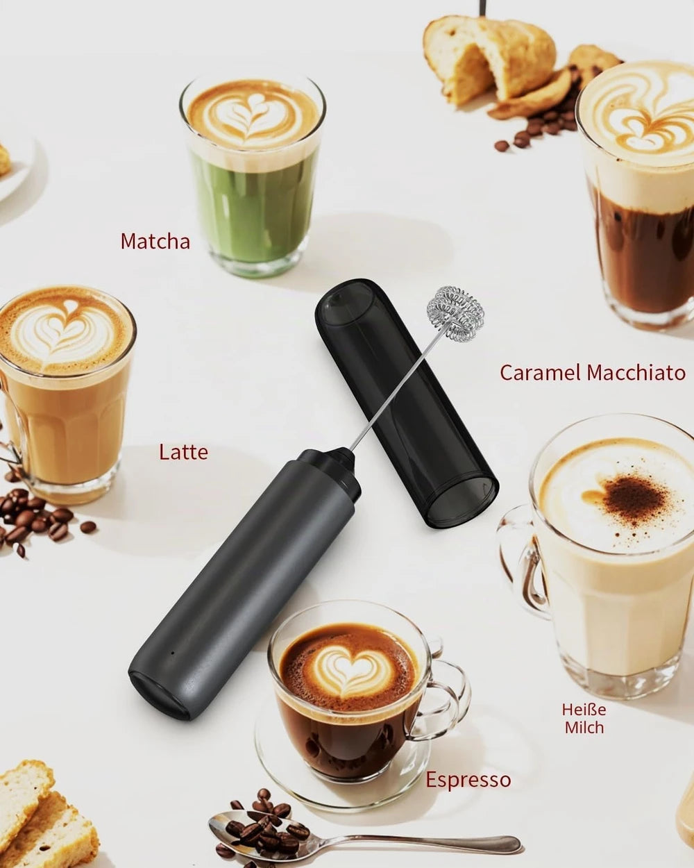 Circle Joy Rechargeable Milk Frother