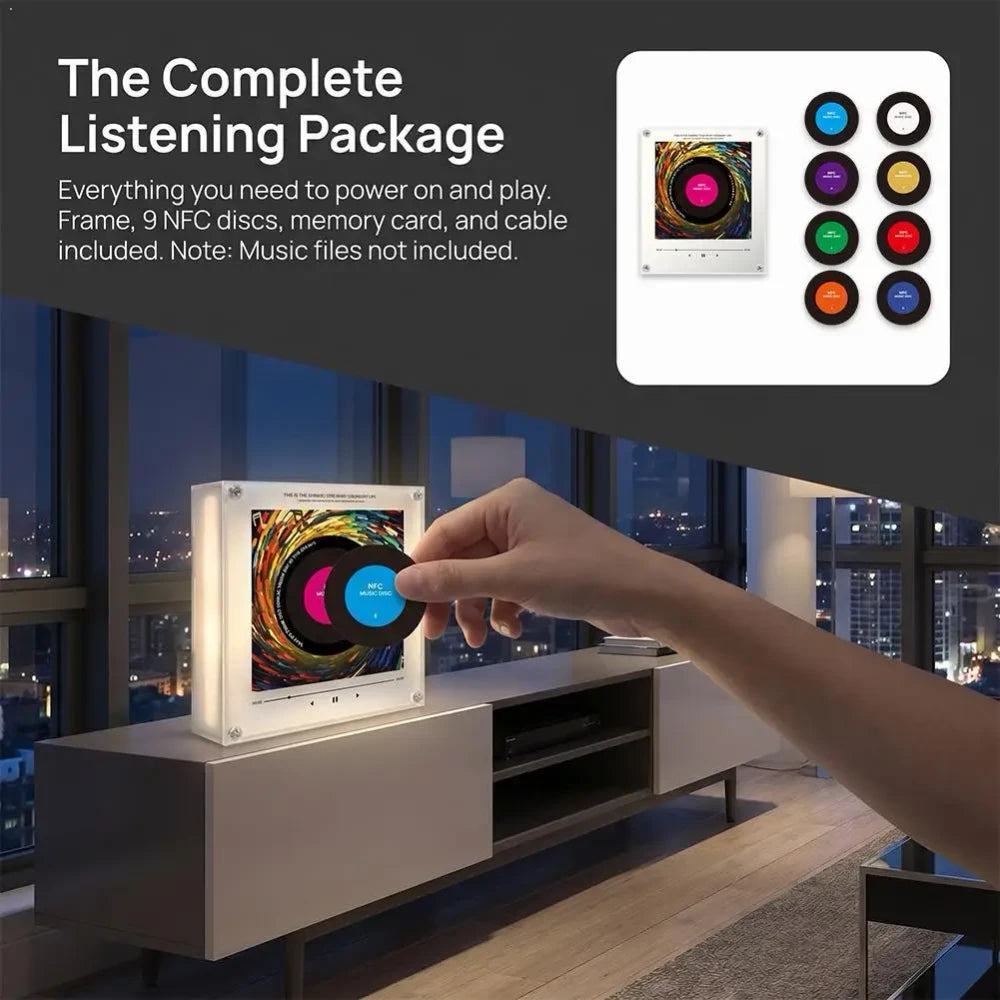 NFC Smart Fridge Magnet Music Player