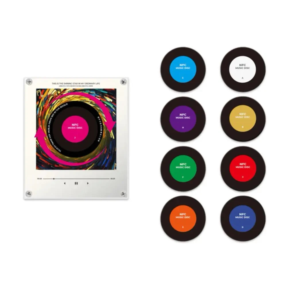 NFC Smart Fridge Magnet Music Player
