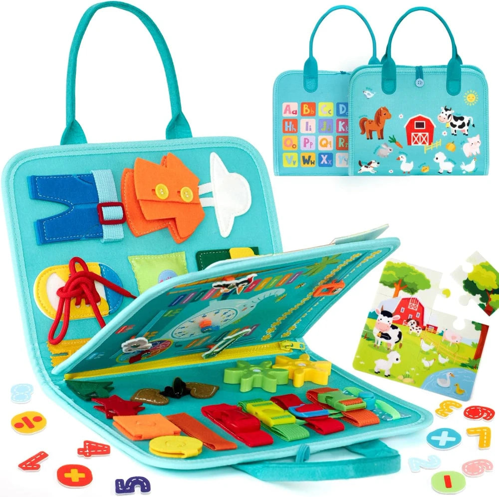 Montessori Travel Activity Book