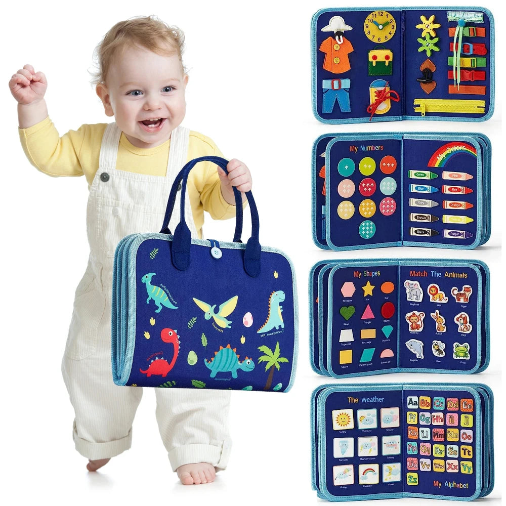Montessori Travel Activity Book