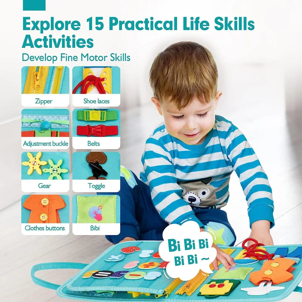 Montessori Travel Activity Book