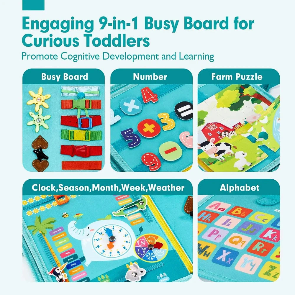 Montessori Travel Activity Book