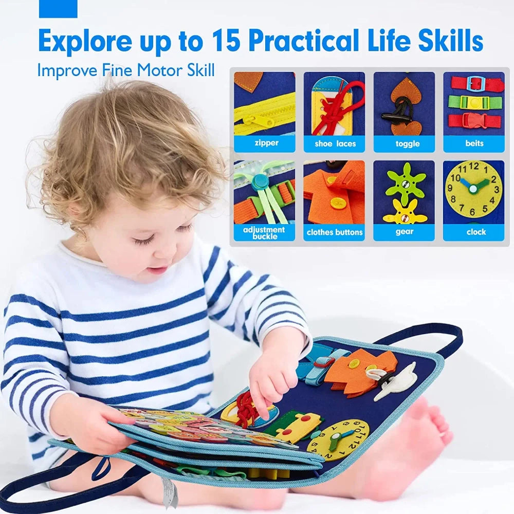 Montessori Travel Activity Book