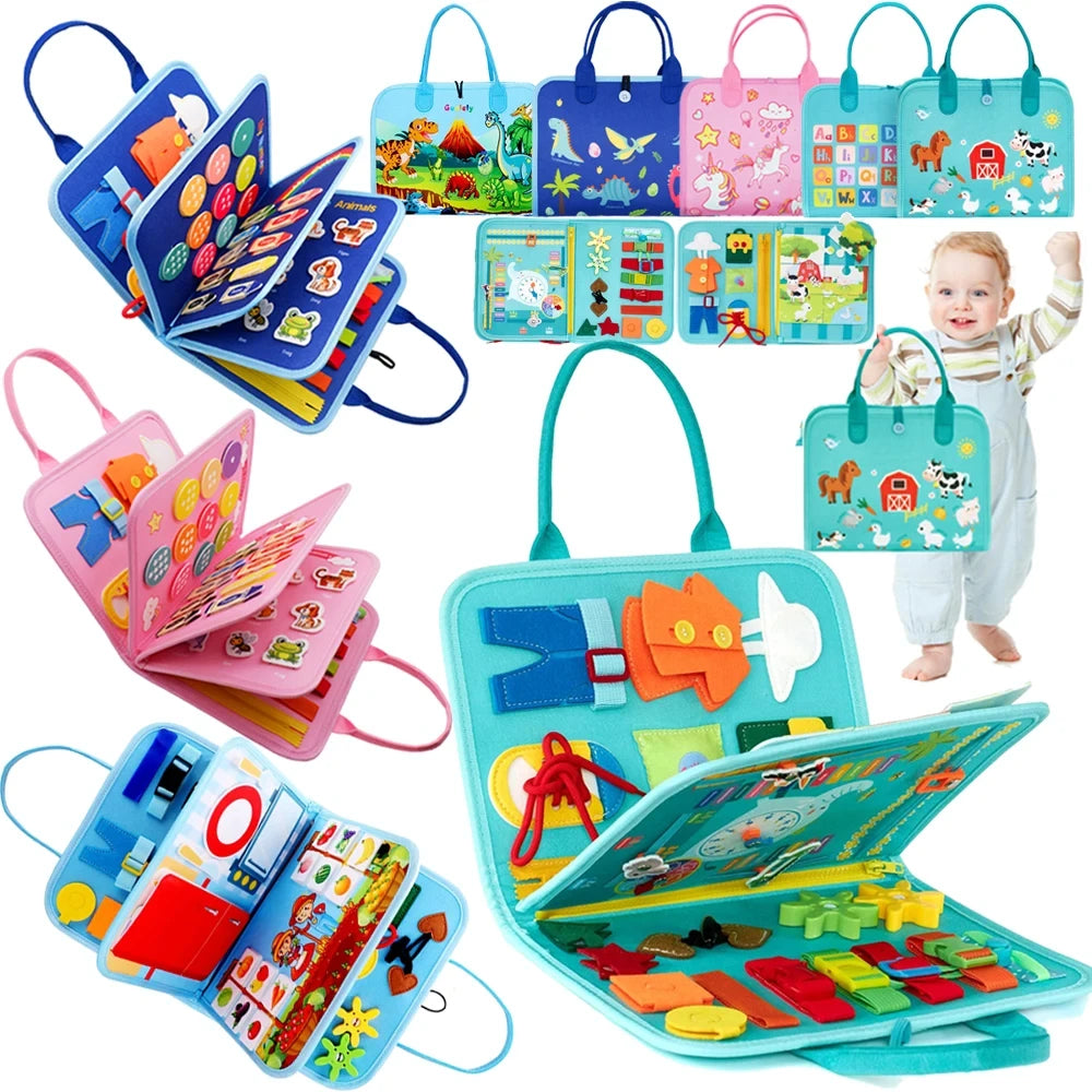 Montessori Travel Activity Book