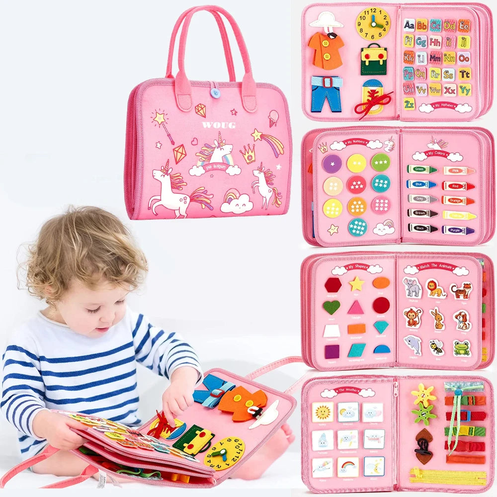 Montessori Travel Activity Book
