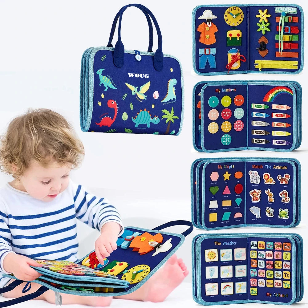 Montessori Travel Activity Book