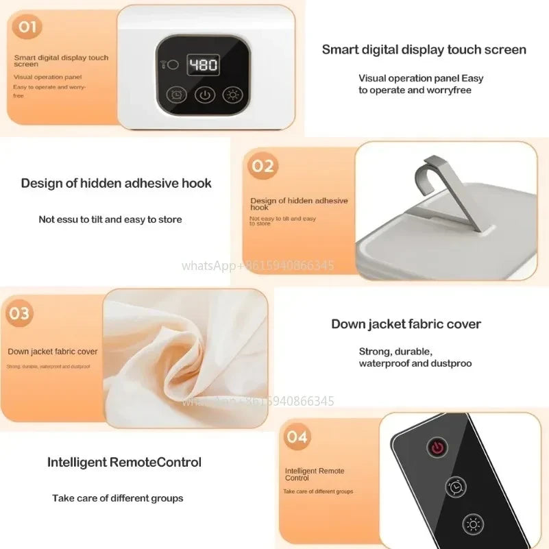 Portable Folded Electric Clothes Dryer