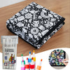 DIY Coloring Blanket With Markers