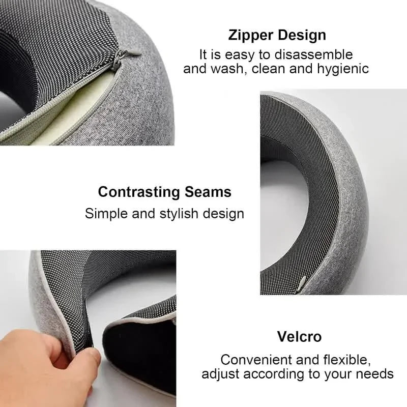 Snail Style Memory Foam Travel Neck Pillow
